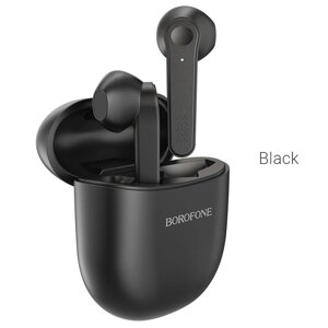 Гарнитура Bluetooth TWS Borofone BE49 Serenity, Bluetooth, 300 мАч (Black)