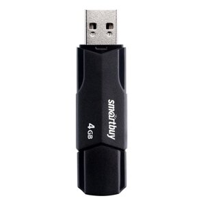 Smart Buy USB 4GB CLUE Black