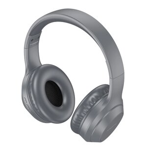 Гарнитура Bluetooth полноразмерная BOROFONE BO20 Player 300mah AUX (Gray)
