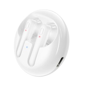 Гарнитура Bluetooth TWS Borofone BW08 Luxure true (White)