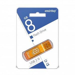 Smart Buy USB 8GB Glossy series Orange