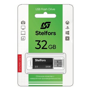 Stelfors USB 32GB CORSAIR серия (метал. черный) в Ростовской области от компании Медиамир