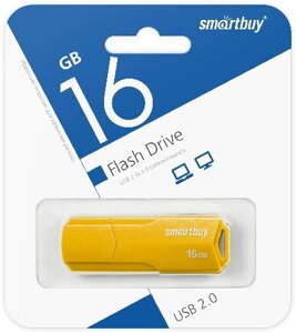 Smart Buy USB 16GB CLUE Yellow