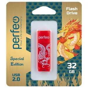 Perfeo USB 32GB C04 Red Koi Fish в Ростовской области от компании Медиамир