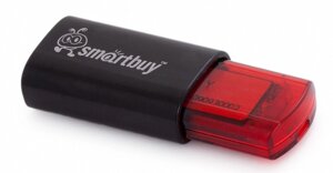 Smart Buy USB 8GB Click Black-Red в Ростовской области от компании Медиамир