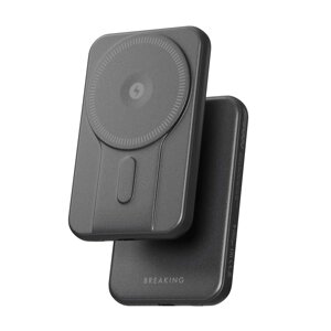 Внешний аккумулятор Breaking P219 4в1, TypeC, 5000mAh,3.0A,20W, Беспр. зар-ка MagSafe, PD, QC3.0 (27247) в Ростовской области от компании Медиамир