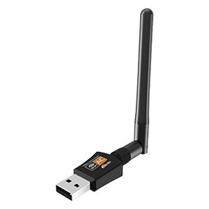 WIFI АДАПТЕР ДЛЯ ПК RITMIX RWA-250 USB до 600Мбит/с съемная антенна,
