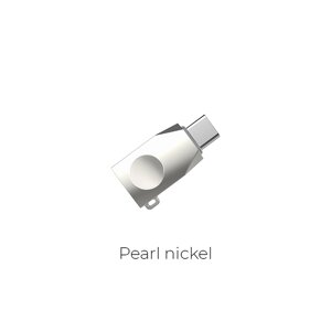 Адаптер Hoco OTG UA9a USB-A 2.0 in - Type-C out коробка Pearl nikel