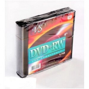 Диск VS DVD+RW 4.7 Gb Slim/5/100/