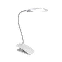 Светодиодный аккумуляторный настольный светильник Ritmix LED-420 White, 4Вт, 6000К, прищепка