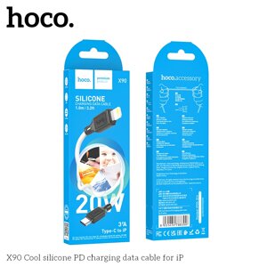 Кабель Lightning - TypeC HOCO X90ai 3.0A PD 20W силикон 1.0м White д в Ростовской области от компании Медиамир