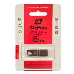 Stelfors USB 8GB 117 серия (металл, черный)