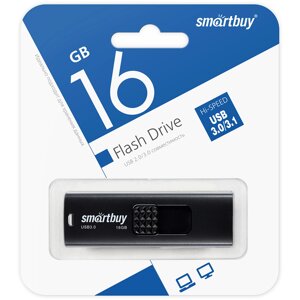 Smart Buy USB 3.0 16GB Fashion Black