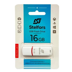 Stelfors USB 16GB Classic  (белый) в Ростовской области от компании Медиамир