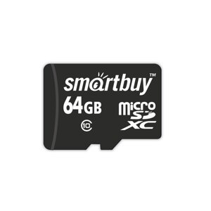 Smart Buy micro SDXC 64GB Class10 (без адаптеров) LE