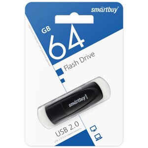 Smart Buy USB 64GB Scout Black