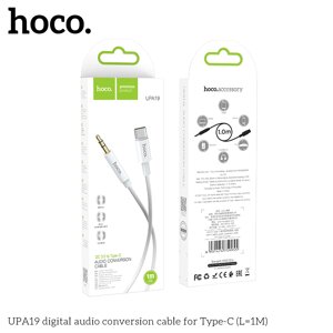 Кабель AUX HOCO UPA19a 3.5mm - TypeC 1.0м Silver в Ростовской области от компании Медиамир