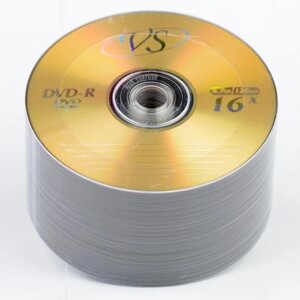 Диск VS  DVD-R 4.7 Gb 16х (уп. 50 шт.) /600/ в Ростовской области от компании Медиамир