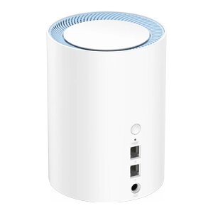 Роутер CUDY M1200 (1-Pack) MESH AC1200, 5ГГц/2.4 ГГц, до1,2Гбит /сек, PРTP/L2TP VPN Круглый Белый от компании Медиамир - фото 1