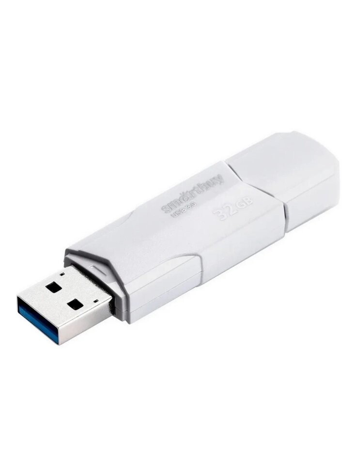 Smart Buy USB 16GB CLUE White от компании Медиамир - фото 1