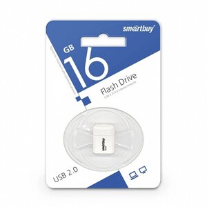 Smart buy USB 16GB LARA white