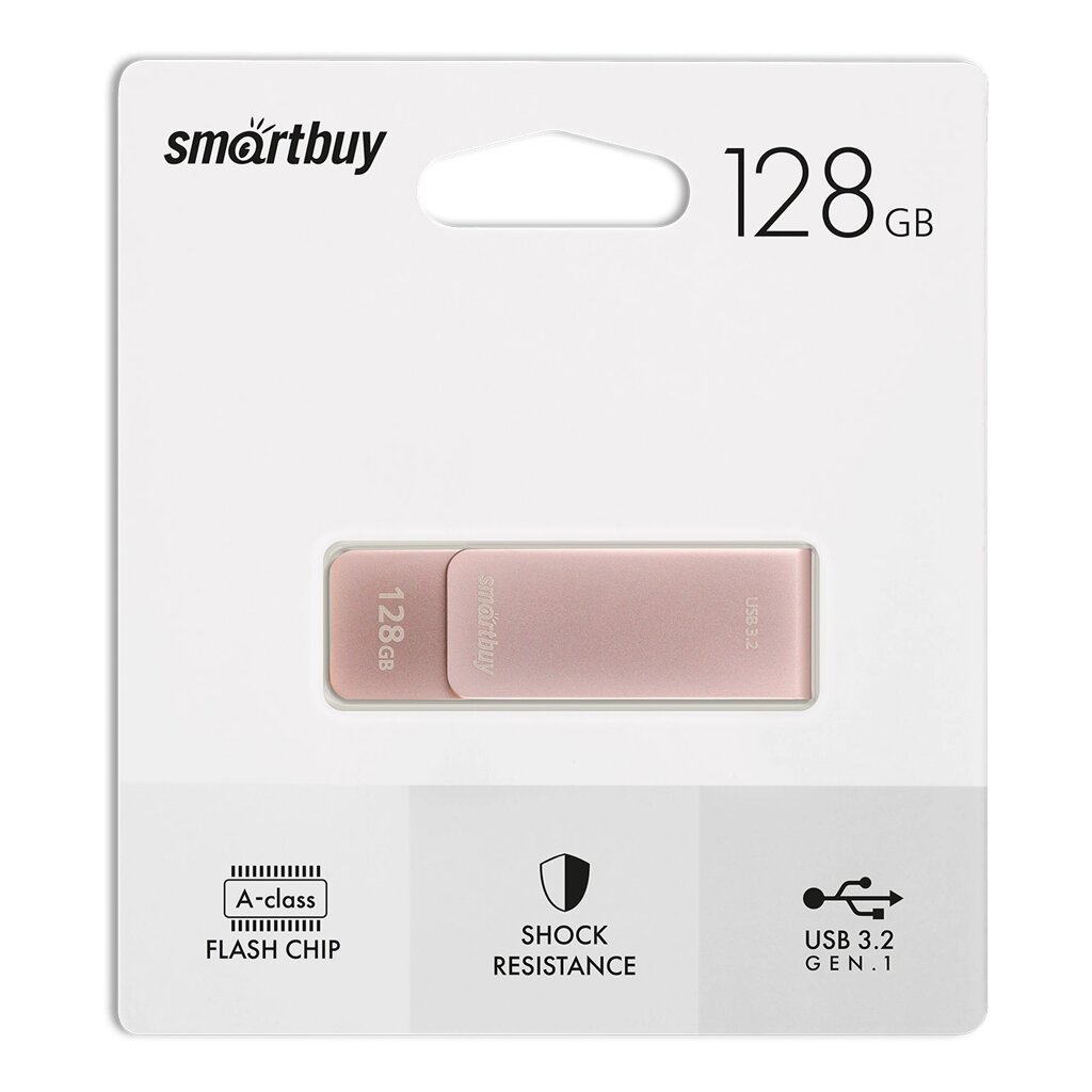 Smart Buy USB 3.0 128GB M1 Metal Apricot (USB 3.0/3.2 Gen. 1) (SB128GM1A) от компании Медиамир - фото 1