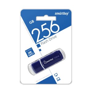 Smart buy USB 3.0 256GB crown blue