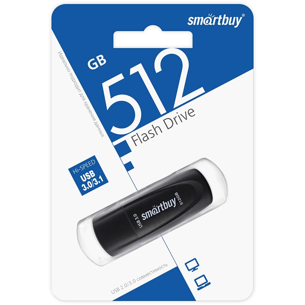 Smart Buy USB 3.0 256GB Scoiut Black от компании Медиамир - фото 1