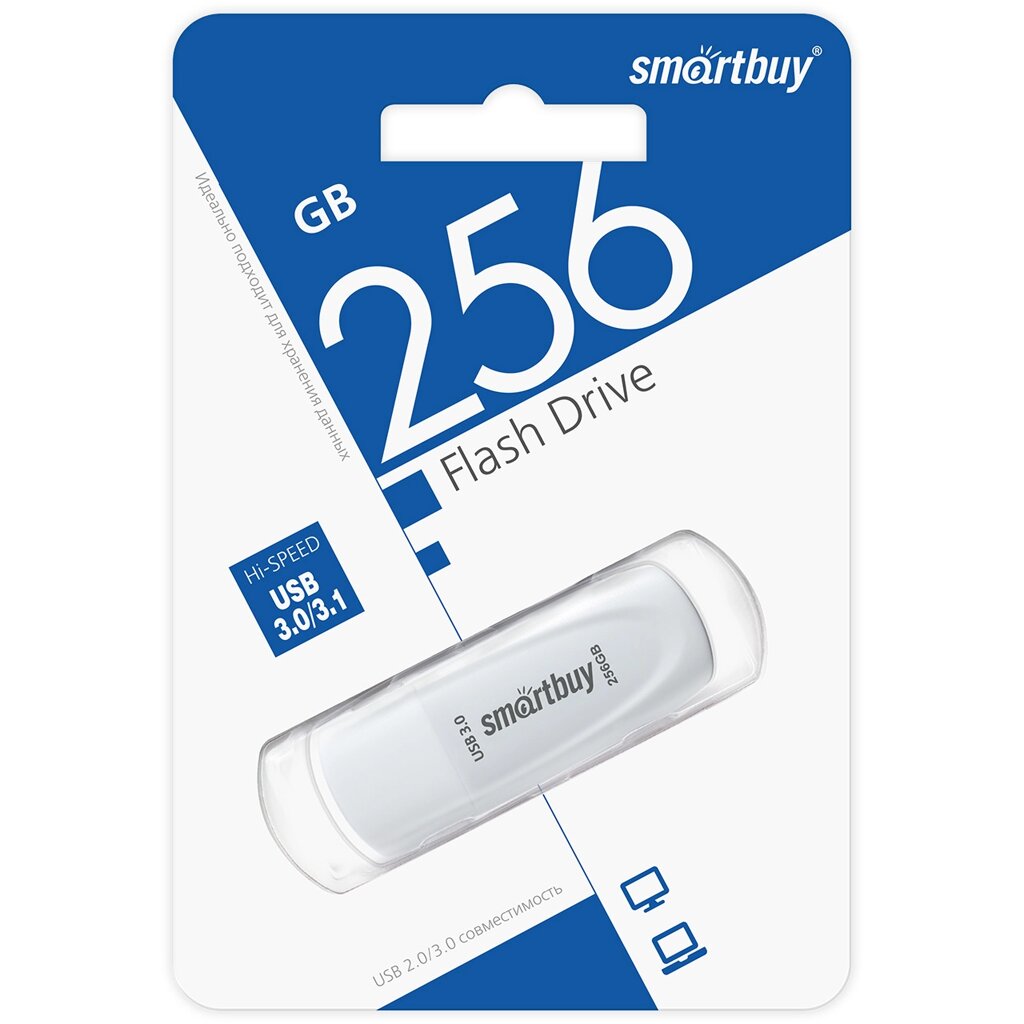 Smart Buy USB 3.0 256GB Scoiut White от компании Медиамир - фото 1