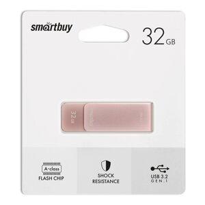 Smart buy USB 3.0 32GB M1 metal apricot (USB 3.0/3.2 gen. 1) (SB032GM1a)