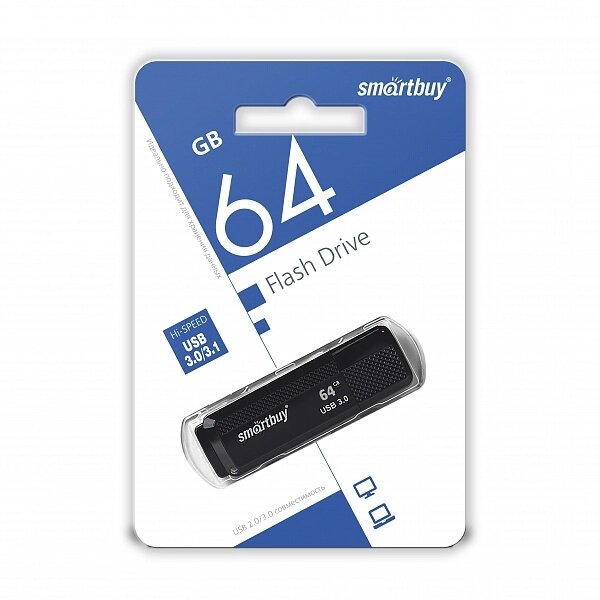Smart Buy USB 3.0 64GB Dock Black ##от компании## Медиамир - ##фото## 1
