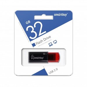 Smart Buy USB 32GB Click Black-Red