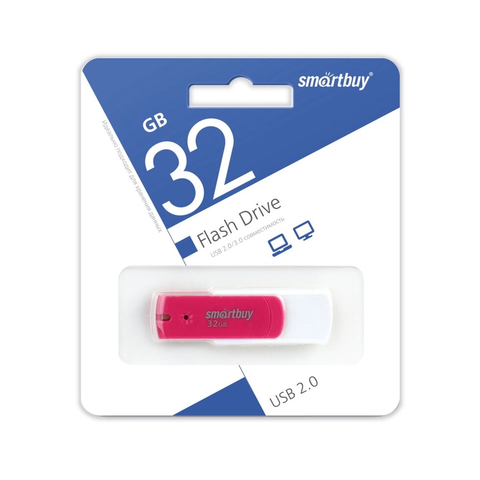 Smart Buy USB 32GB Diamond Pink ##от компании## Медиамир - ##фото## 1