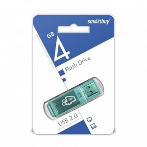 Smart Buy USB 4GB Glossy series Green