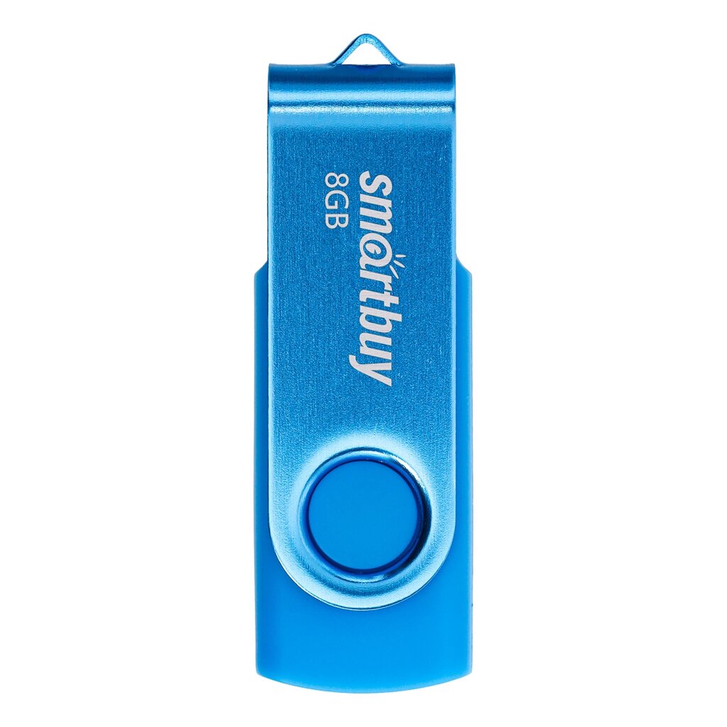 Smart Buy USB 4GB  Twist Blue от компании Медиамир - фото 1