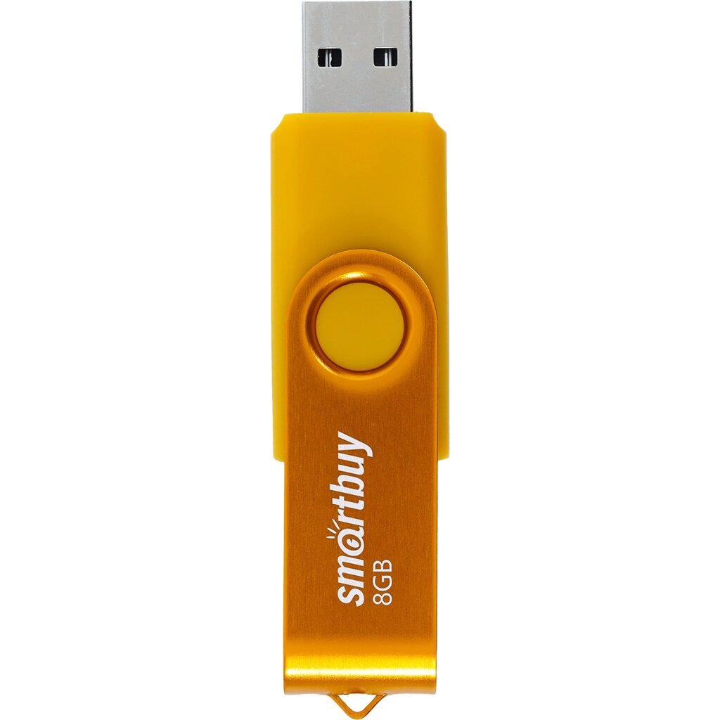 Smart Buy USB 4GB  Twist Yellow от компании Медиамир - фото 1