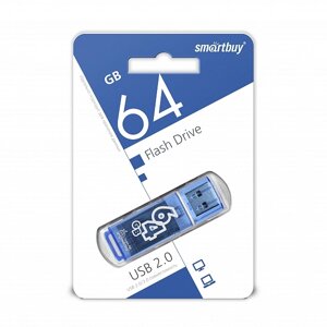 Smart Buy USB 64GB Glossy series Blue