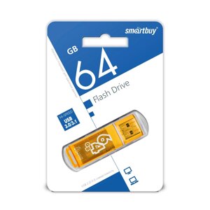 Smart Buy USB 64GB Glossy series Orange
