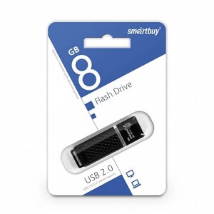 Smart Buy USB 8GB Quartz series Black