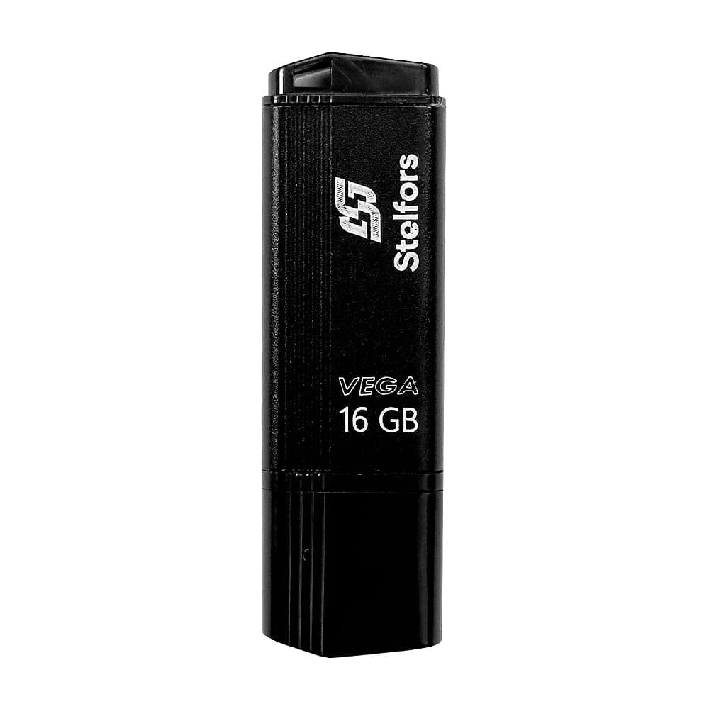 Stelfors USB 16GB Vega (металл чёрный) от компании Медиамир - фото 1