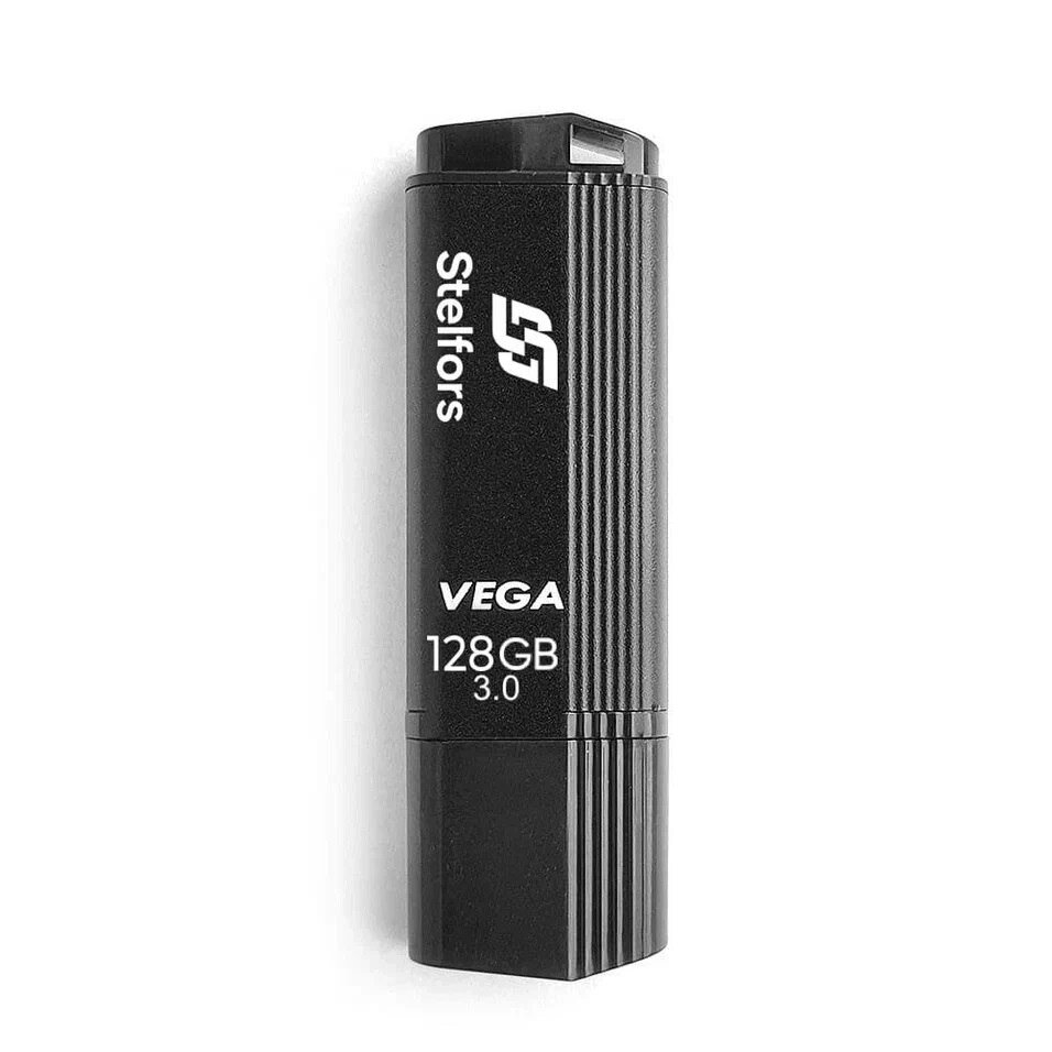 Stelfors USB 3.0 128GB Vega (металл черный) от компании Медиамир - фото 1