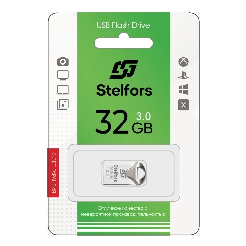 Stelfors USB 3.0 32GB 106 серия (металл) от компании Медиамир - фото 1