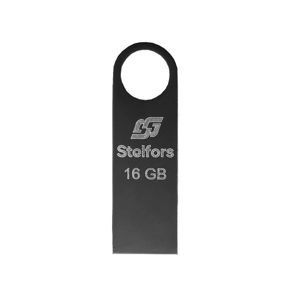 Stelfors USB 32GB Shuttle  (металл, чёрный) от компании Медиамир - фото 1