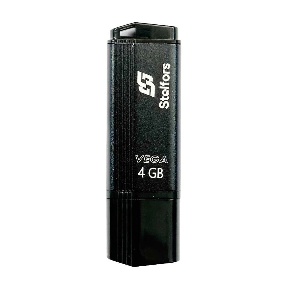 Stelfors USB 4GB Vega (металл чёрный) от компании Медиамир - фото 1