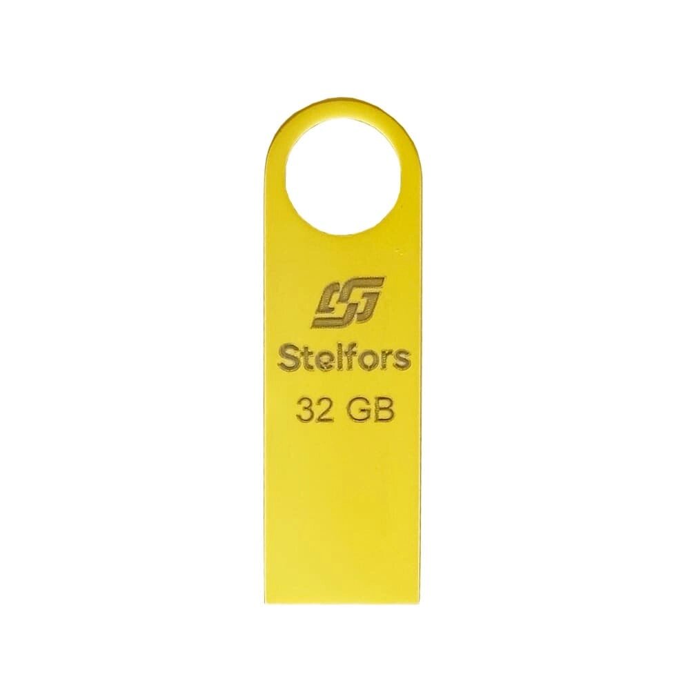 Stelfors USB 64GB Shuttle  (металл, золото) от компании Медиамир - фото 1