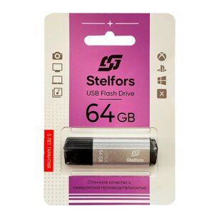 Stelfors USB 64GB Vega (металл серебро)