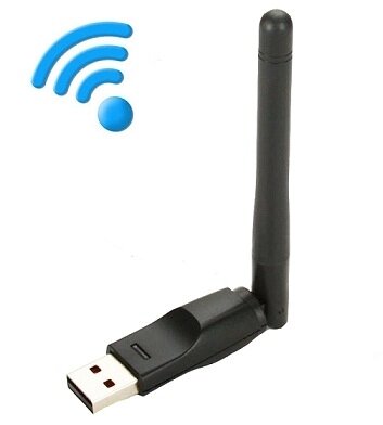 ТВ адаптер беспроводной Perfeo "LINK" USB-WiFi для DVB-T2 приставок с поддержкой IPTV (PF_B3315) от компании Медиамир - фото 1