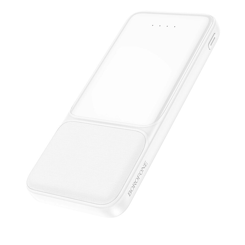 Внешний аккумулятор 10000mAh Borofone BJ33 2USB 2.0A White от компании Медиамир - фото 1