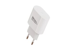 ЗУ сетевое More Choice NC70S Smart 1*TypeC 3.0A PD 20W быстрая зарядка + кубики (White)