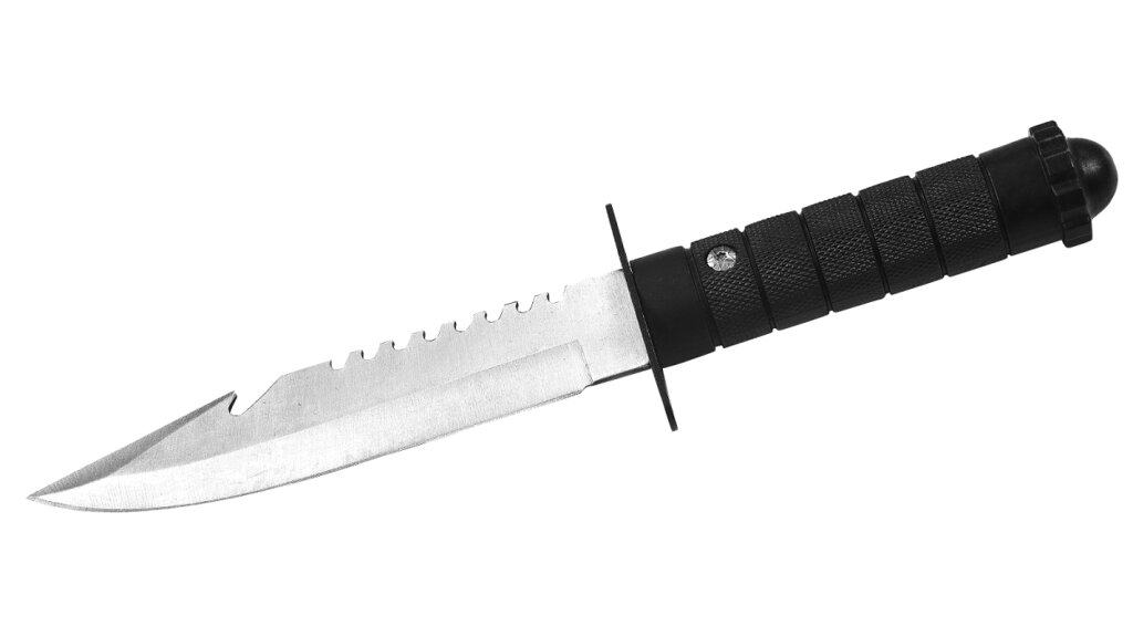 Армейский нож с фиксированным клинком от компании Магазин сувениров и подарков "Особый Случай" в Челябинске - фото 1